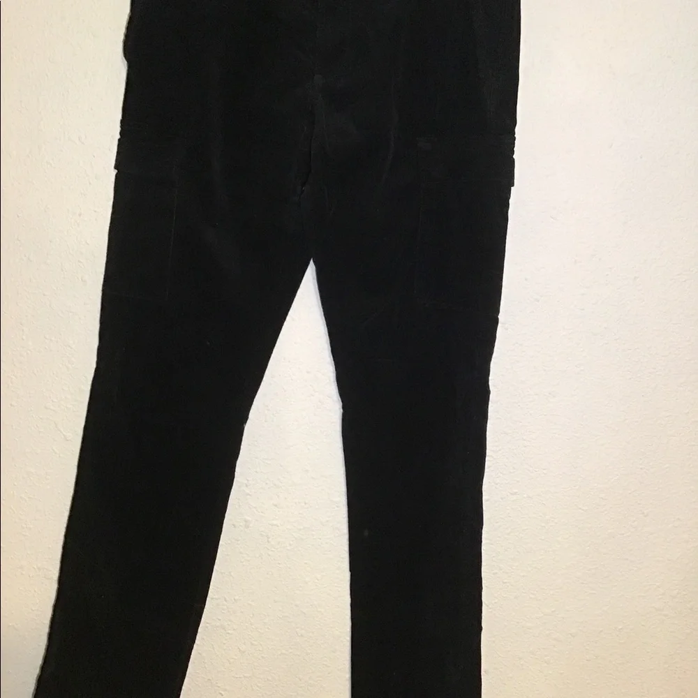 Michael kors black corduroy cargo pants size 30